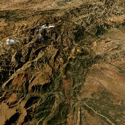 3D Atlas Mountains