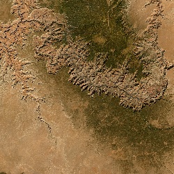 Grand Canyon, Arizona, US (UTM/WGS84)