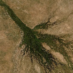 Okavango Delta, Botswana (UTM/WGS84)